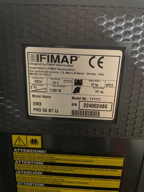 autolaveuse Fimap EMX BT PRO AQUAE + E004688