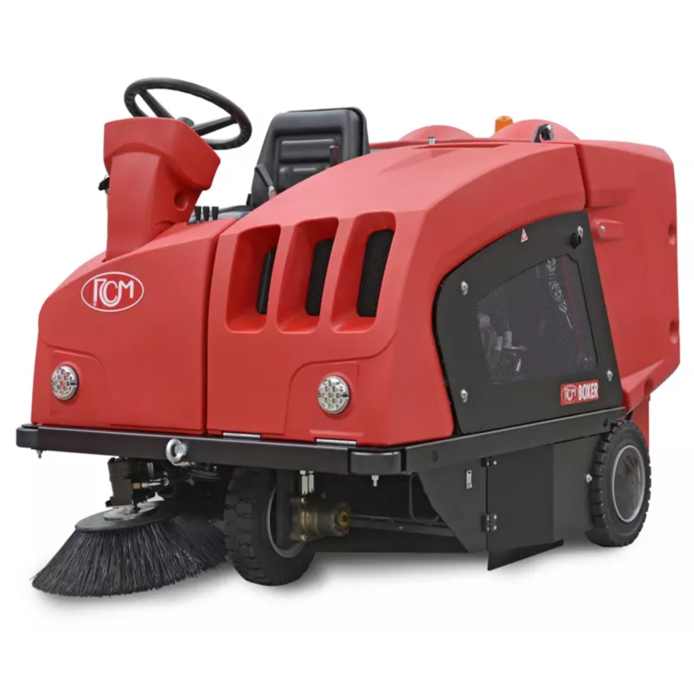 Balayeuse autoport&eacute;e RCM Boxer Plus - Nettoyage industriel intensif en Rh&ocirc;ne-Alpes
