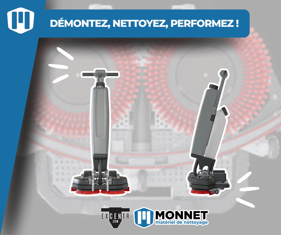 Daily X1 EXCENTR : la machine de nettoyage professionnelle compacte et performante disponible en Is&egrave;re et Rh&ocirc;ne-Alpes